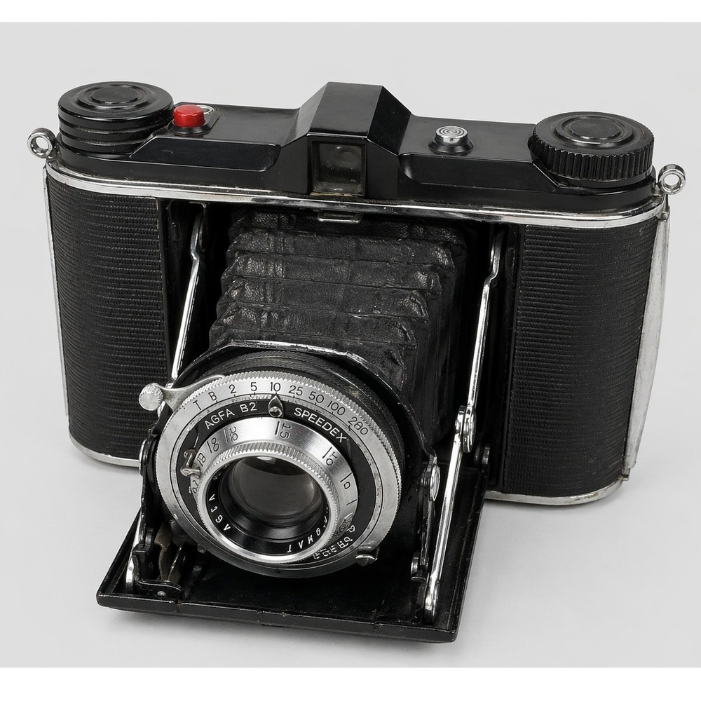 Vintage Agfa B2 Speedex Folding Medium Format 120Film Camera Agfa Anastigmat 4.5
